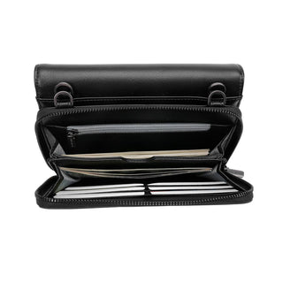 Jane 2-in-1 - Recycled Vegan Crossbody Bag - Black