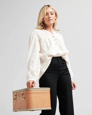 Olson Smocked Top