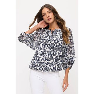 Victoria Sheer Bubble Sleeve
