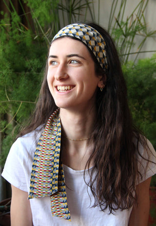 100% Silk Headband