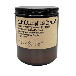 Adulting Is Hard Soy Wax Candle